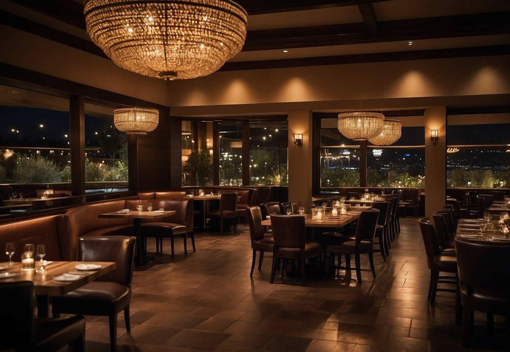 The Top 10 Steak House Restaurants in Scottsdale, Arizona feature elegant dining rooms, dim lighting, and cozy seating arrangements. The ambiance is enhanced by soft background music and the aroma of sizzling steaks